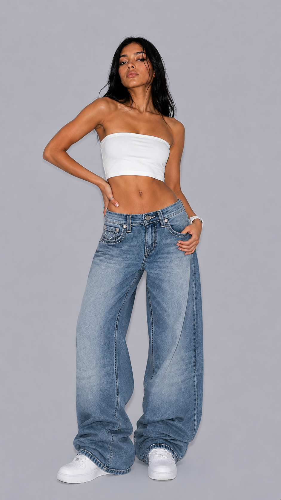 Skylar Angel Baggy Jeans