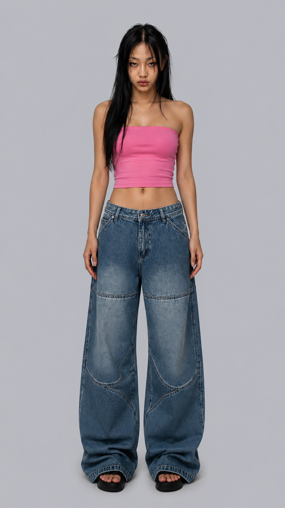 Nora Utility Baggy Jeans