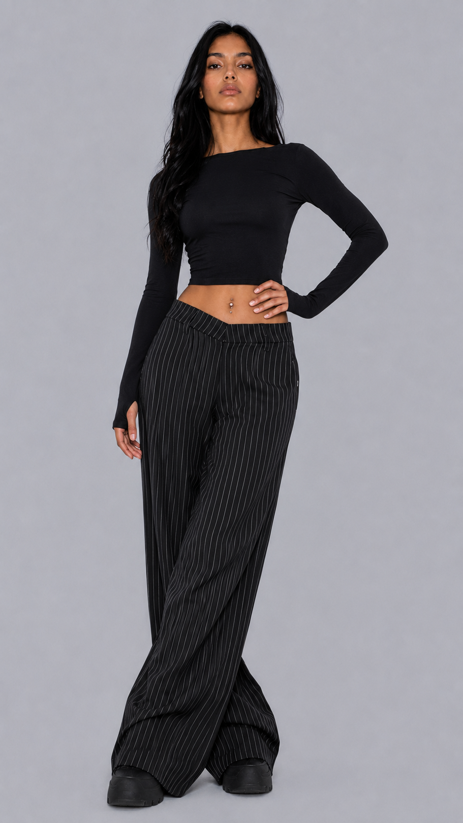 Vivienne Sleek Baggy Pants