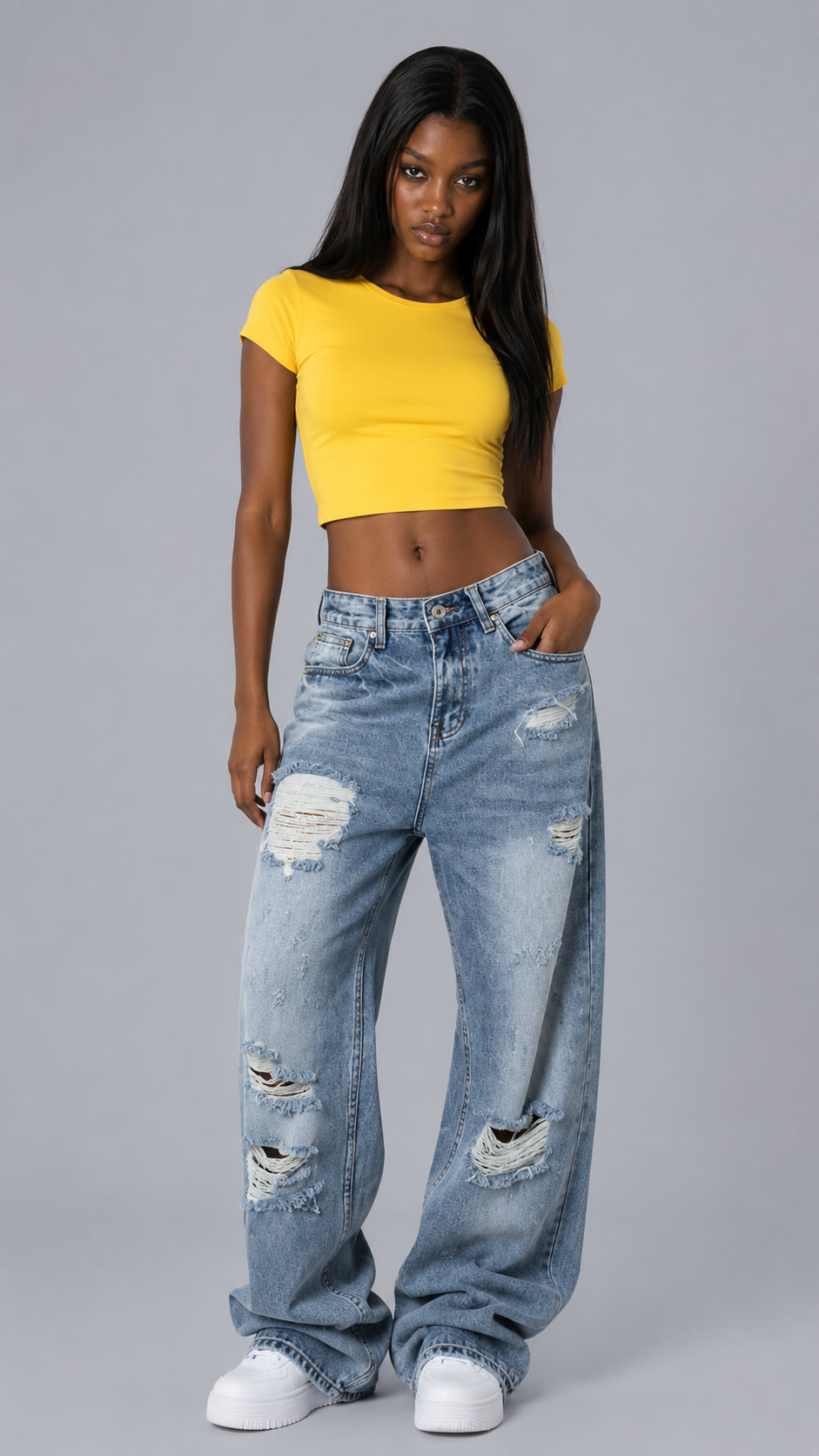 Harper Loose Straight Jeans