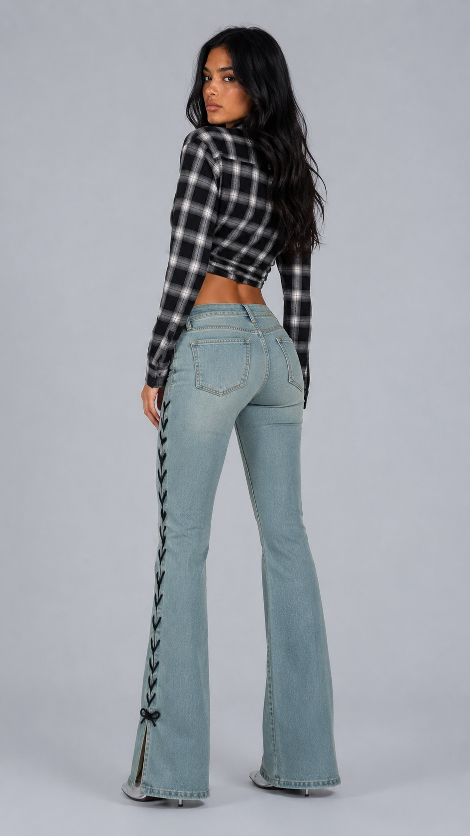Quinn Laced Skinny Jeans