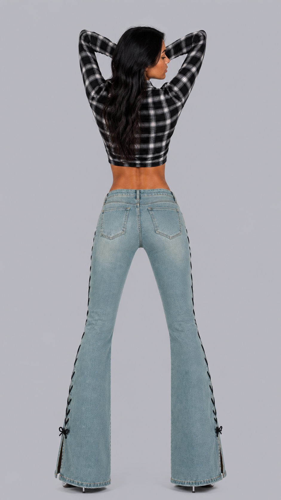 Quinn Laced Skinny Jeans