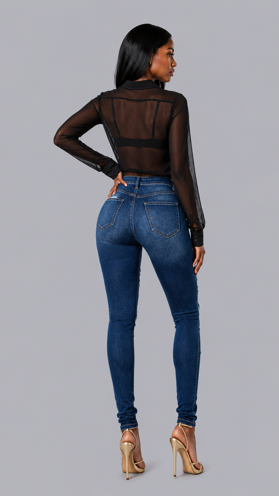 Nova Ripped Skinny Jeans