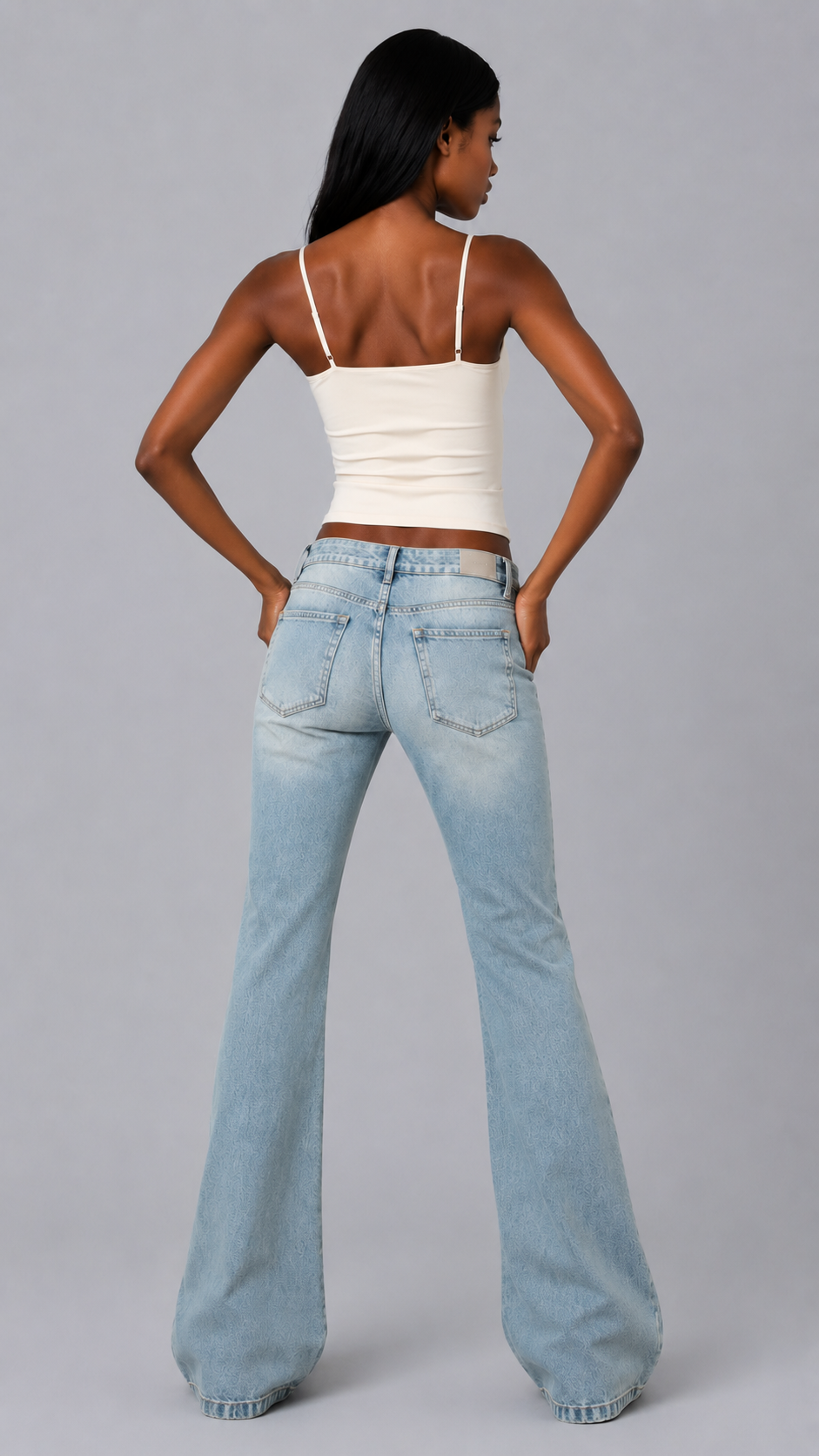 Piper Faded Bootcut Jeans