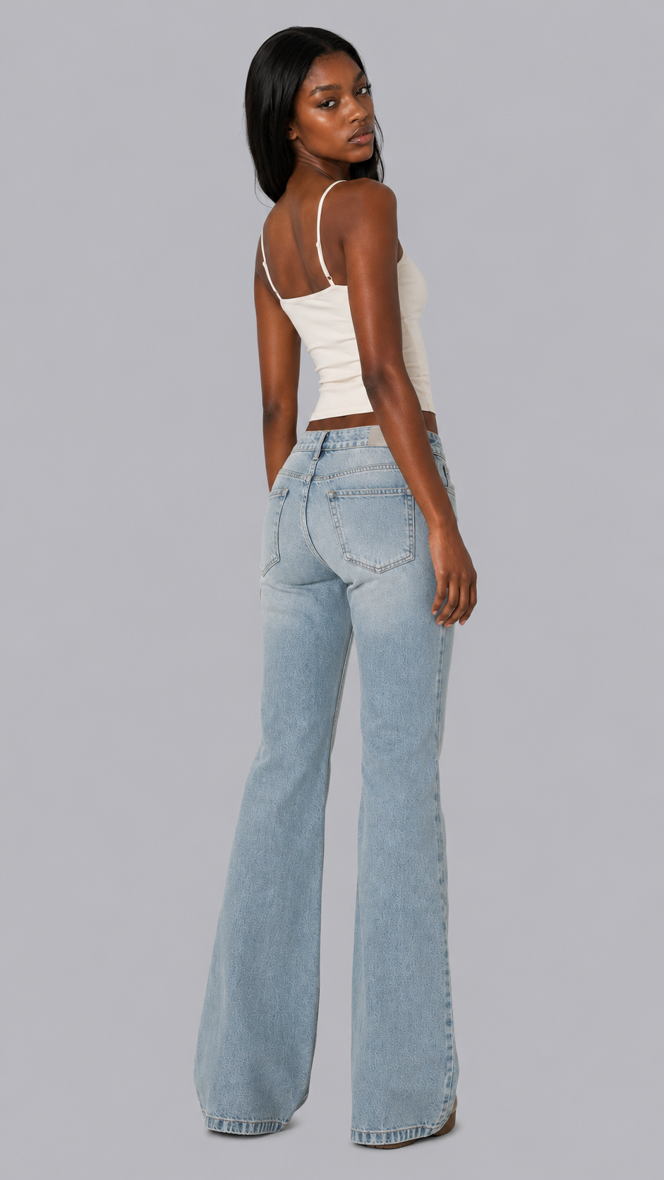 Piper Faded Bootcut Jeans