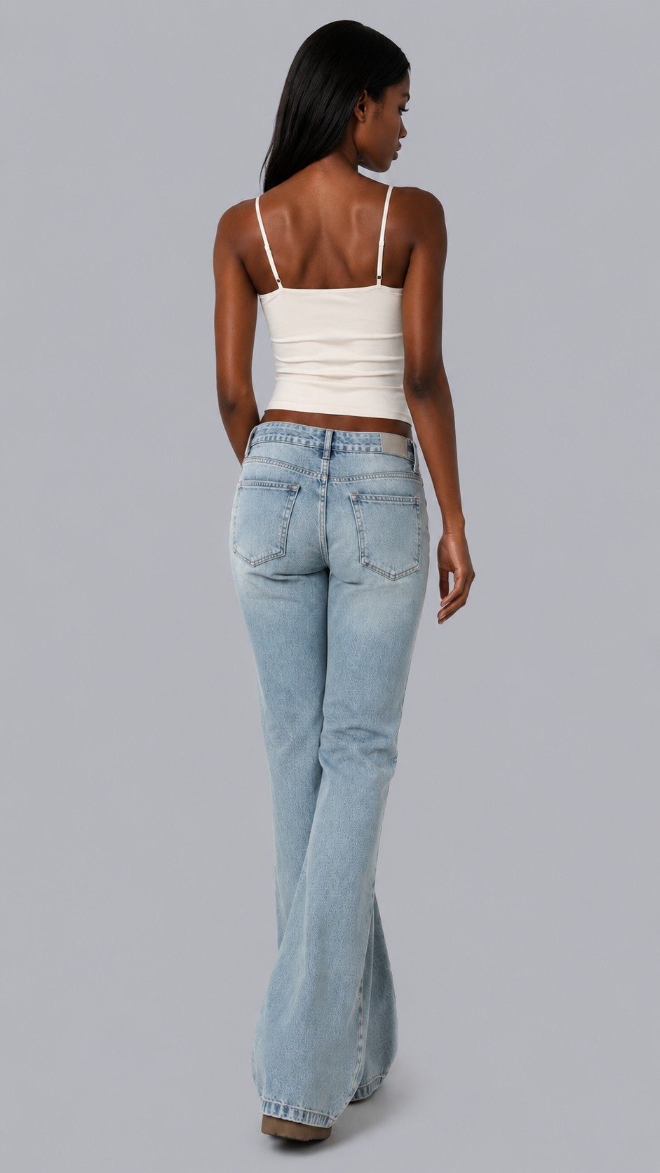 Piper Faded Bootcut Jeans
