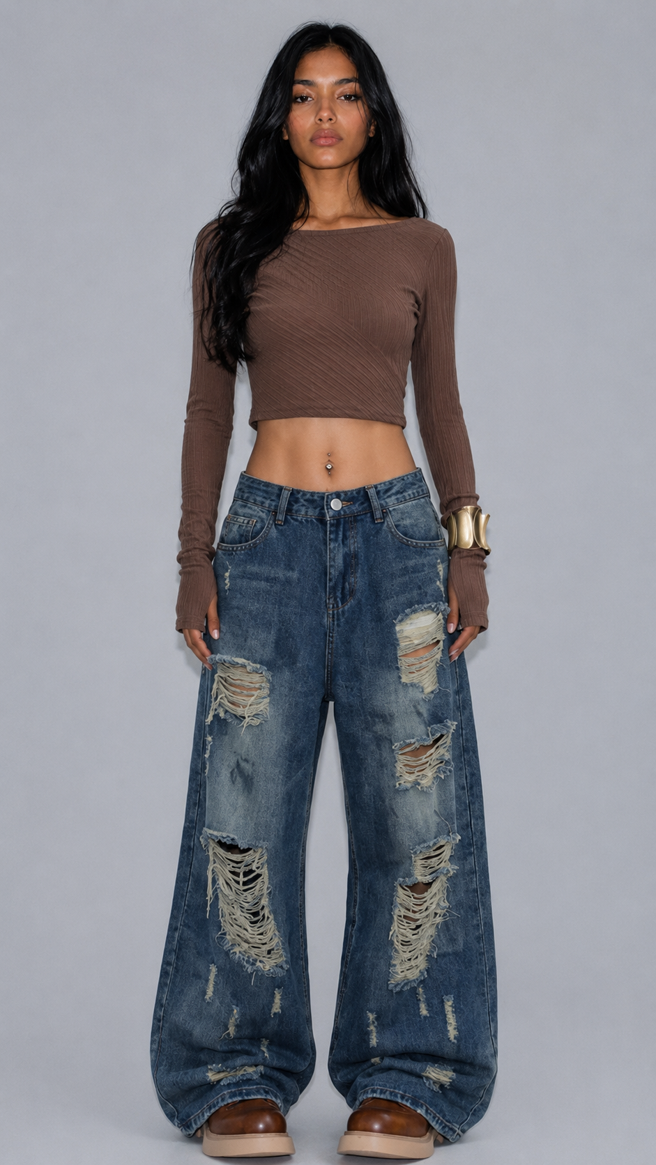 Jade Vintage Baggy Jeans