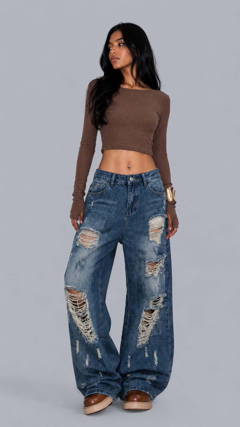 Jade Vintage Baggy Jeans