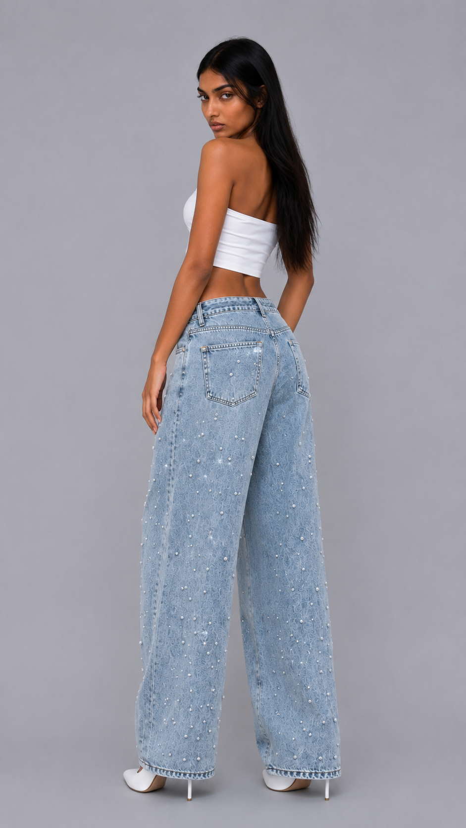 Stella Sparkle Baggy Jeans