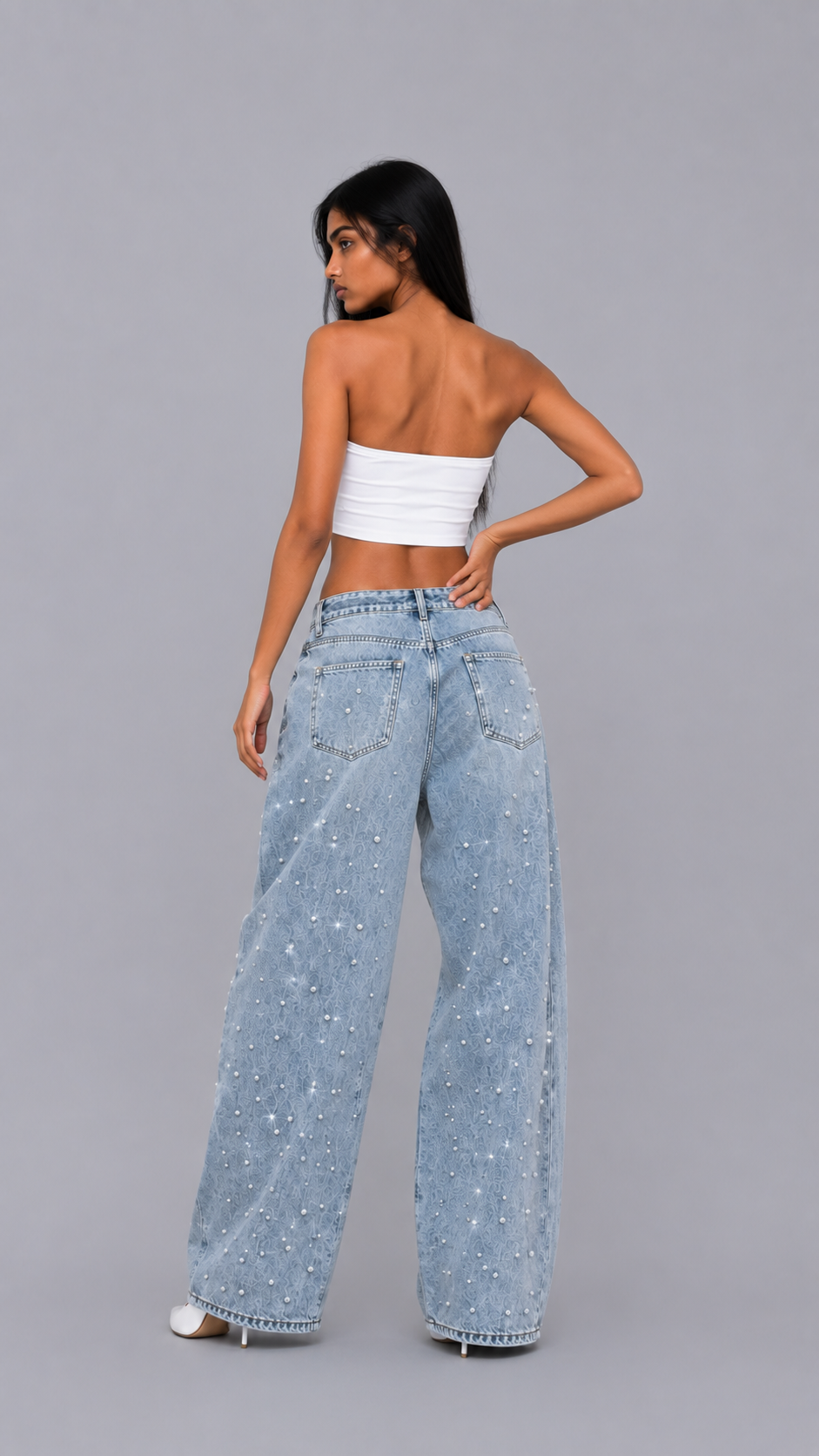 Stella Sparkle Baggy Jeans