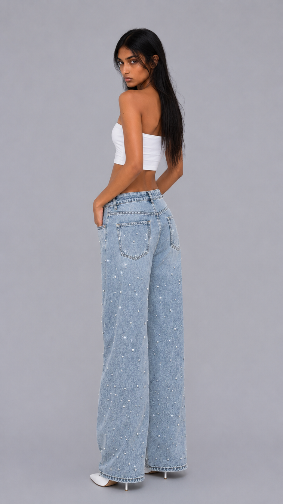 Stella Sparkle Baggy Jeans