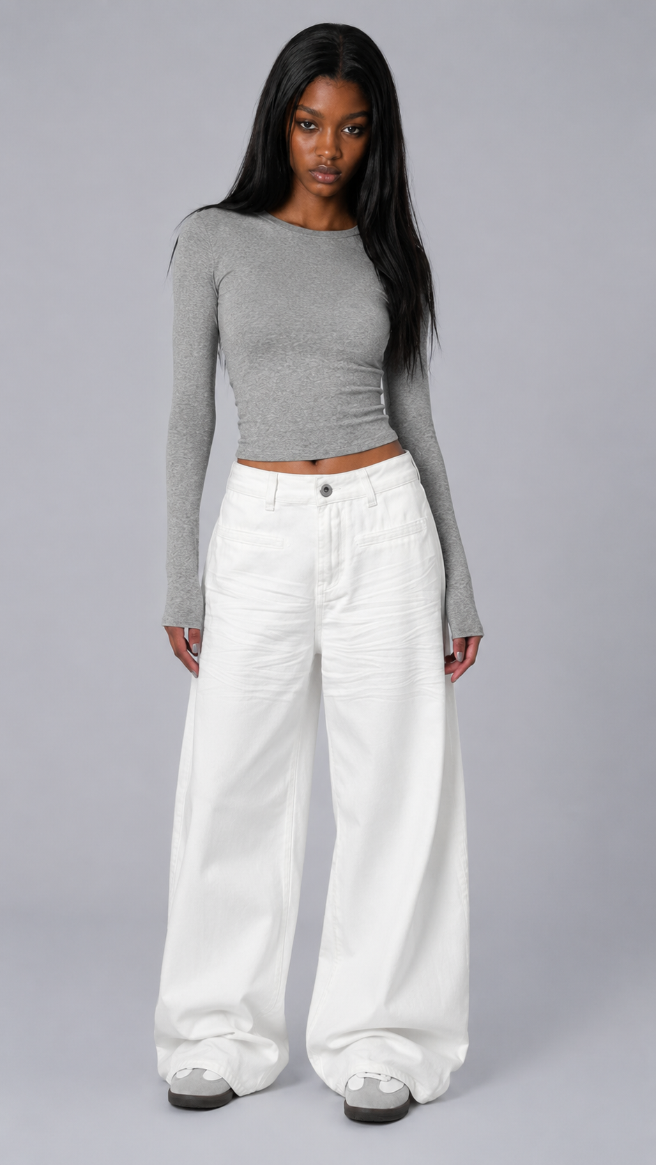Lily Crisp Baggy Jeans