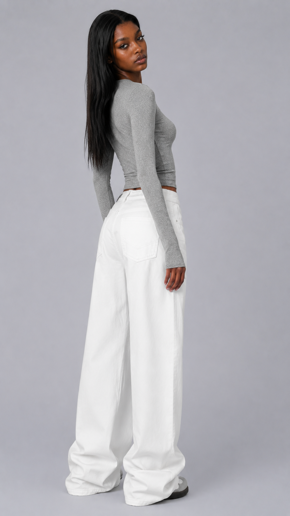 Lily Crisp Baggy Jeans