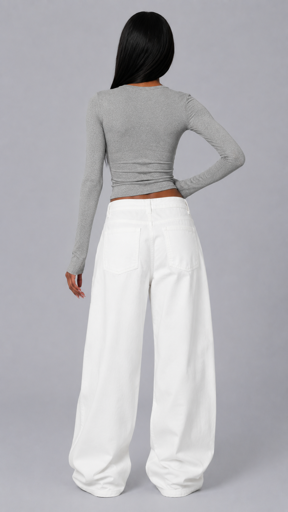 Lily Crisp Baggy Jeans