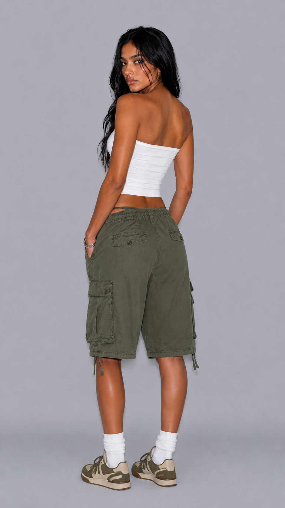 Harlow Utility Cargo Shorts