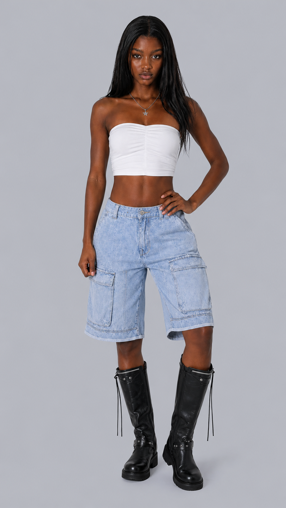 Sasha Washed Cargo Shorts
