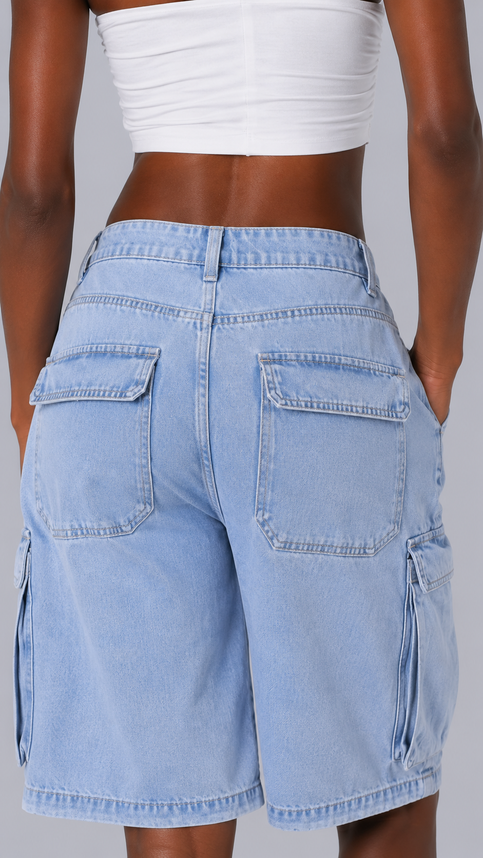 Sasha Washed Cargo Shorts