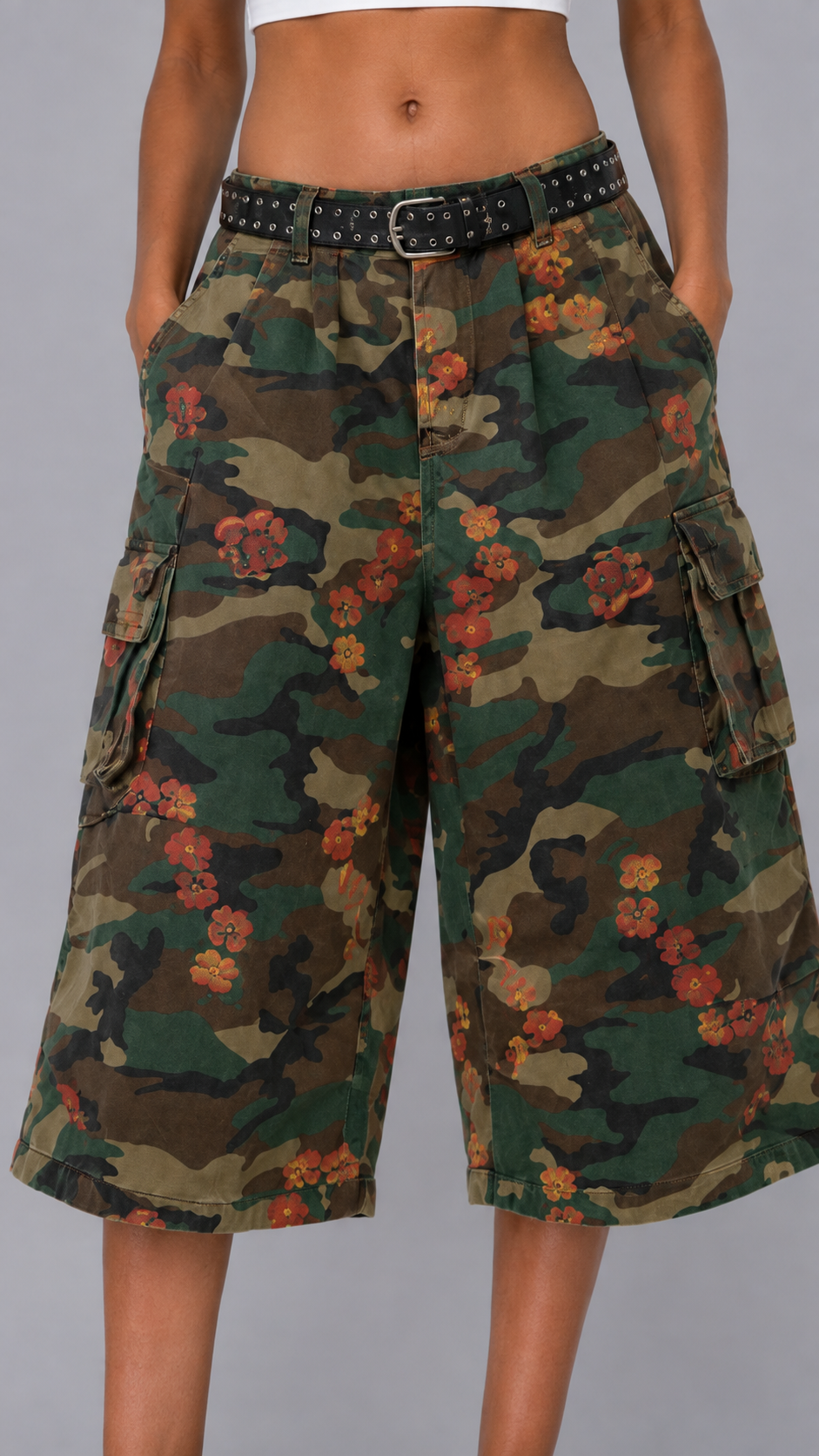Sienna Camo Cargo Shorts