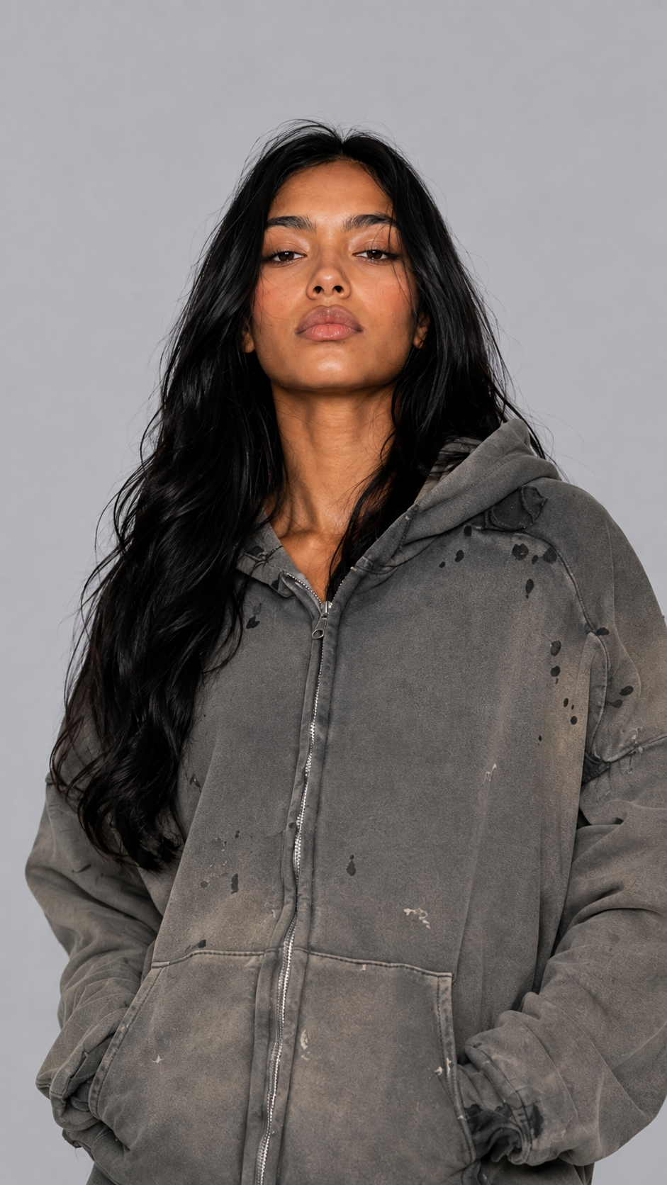 Ashton Distressed Hoodie