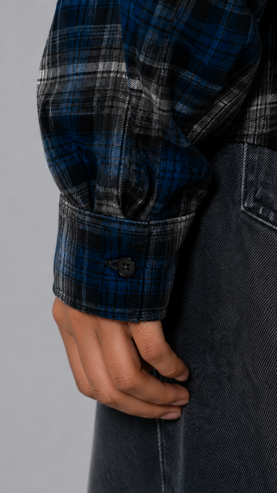 Nadia Plaid Hoodie