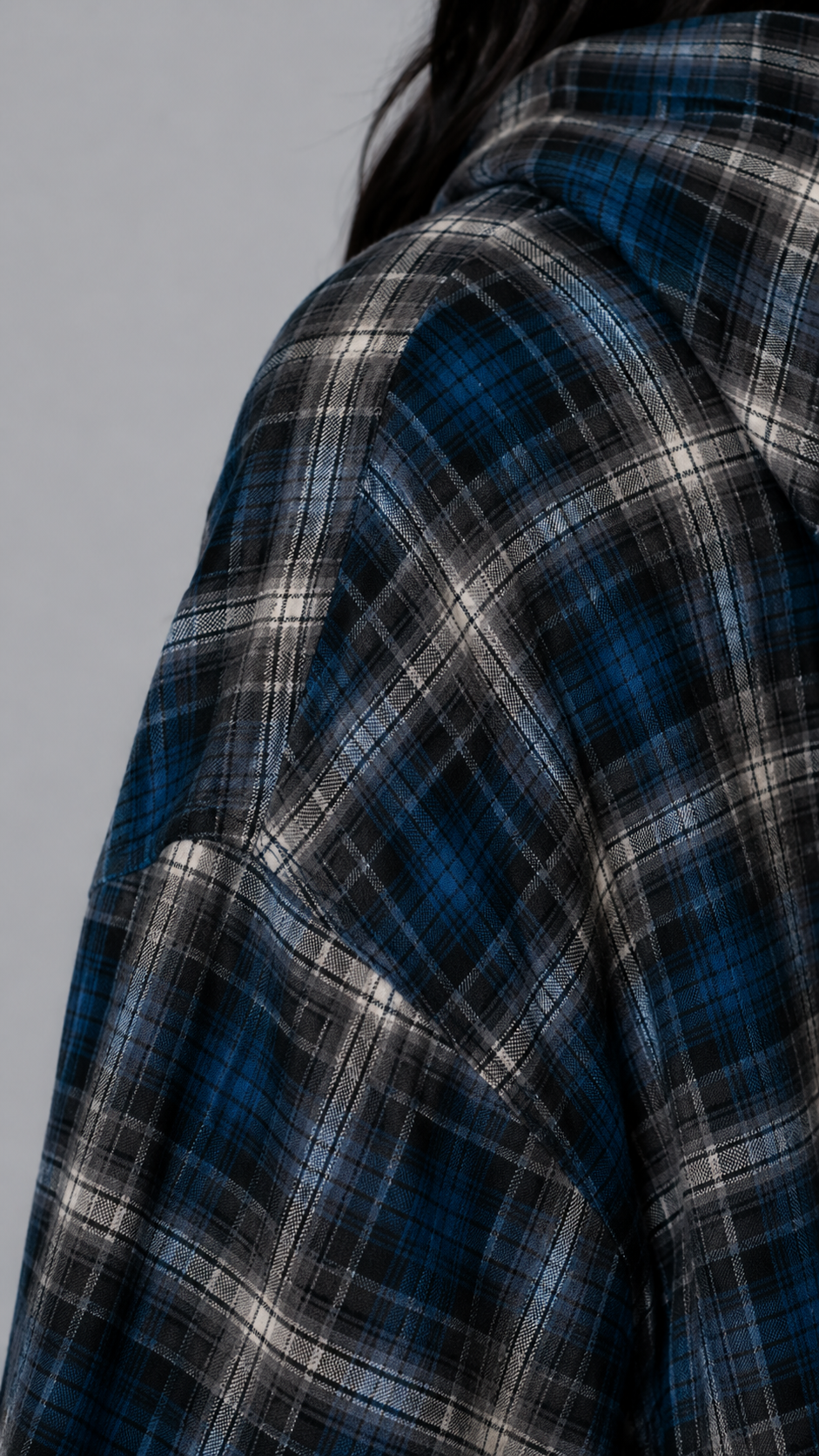 Nadia Plaid Hoodie