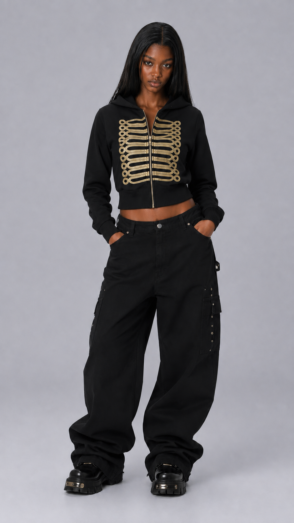 Zara Military Hoodie