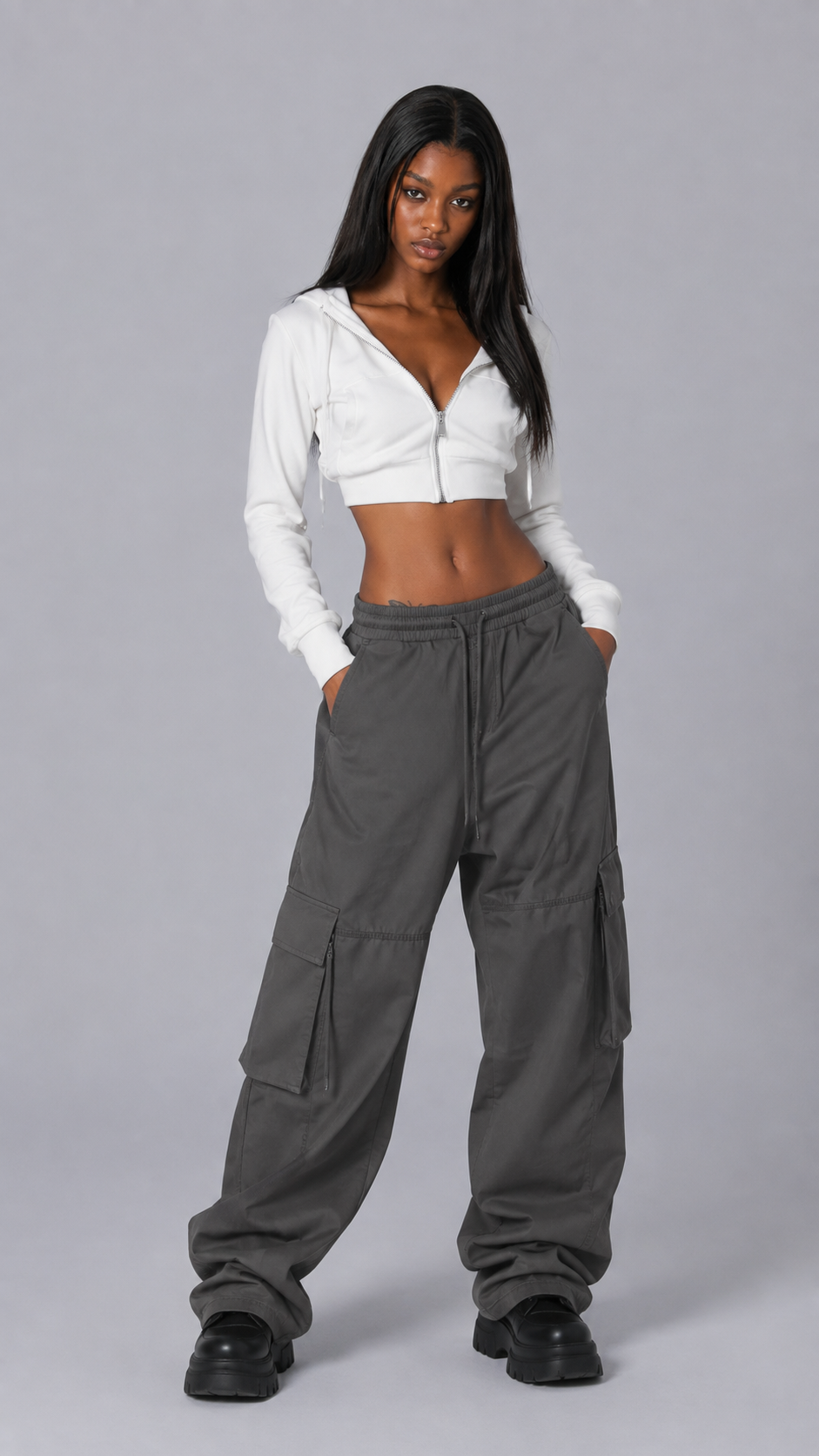 Chloe Crop Hoodie