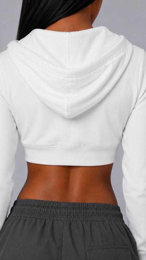 Chloe Crop Hoodie