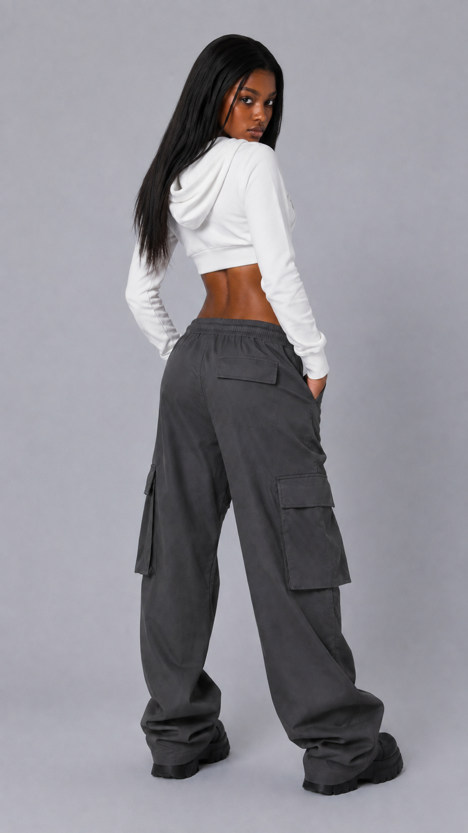 Chloe Crop Hoodie