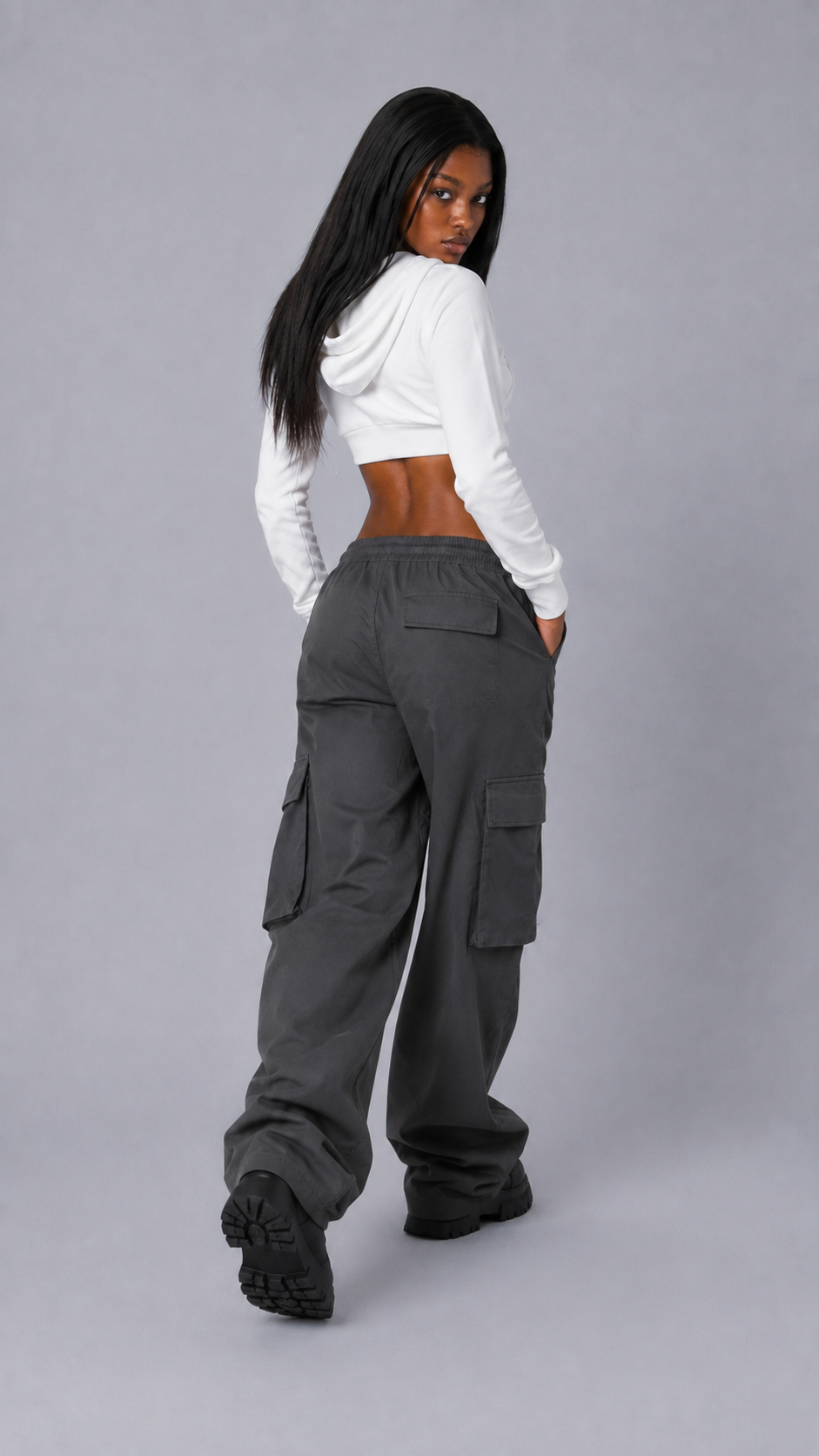 Chloe Crop Hoodie