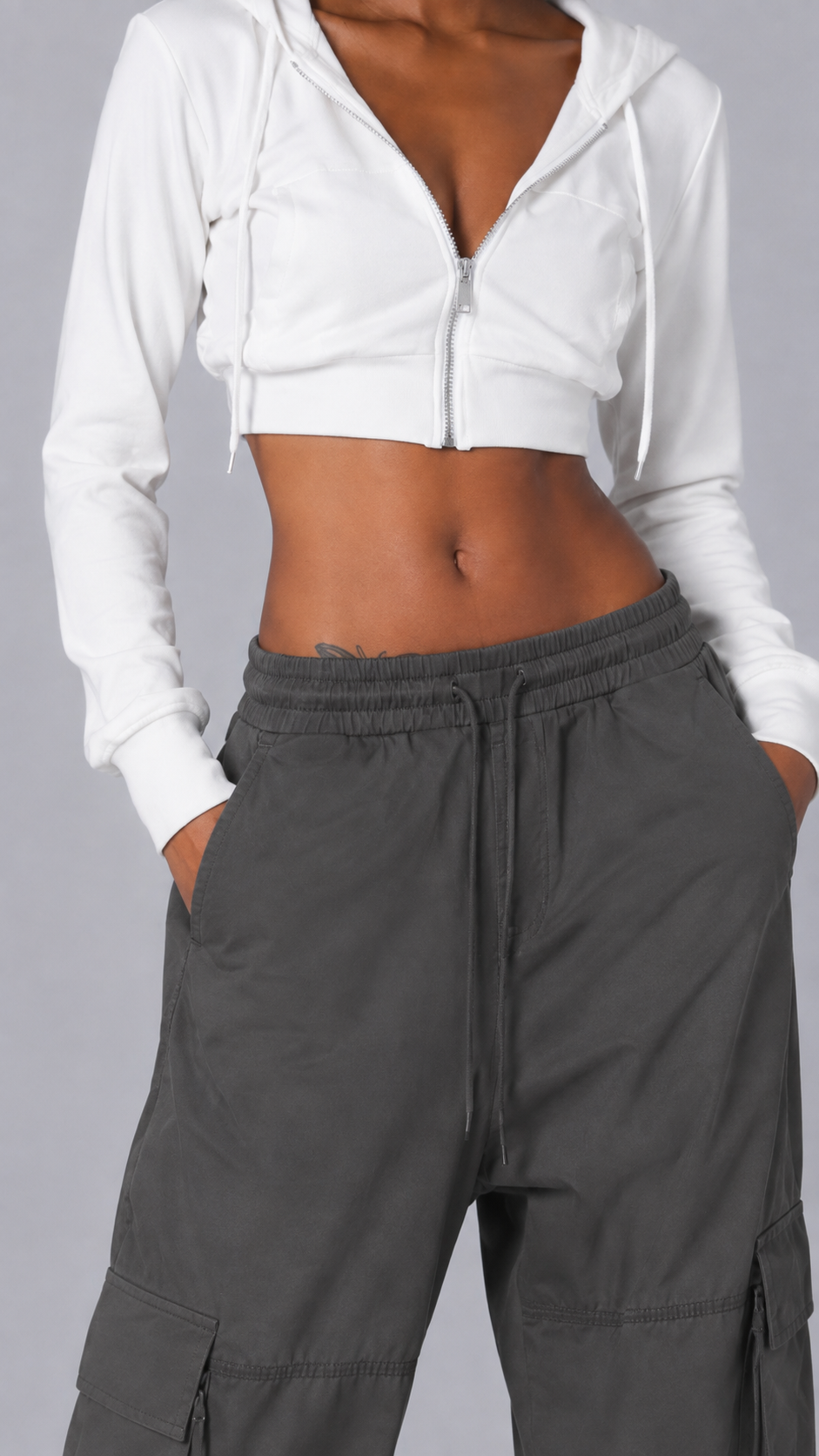 Chloe Crop Hoodie