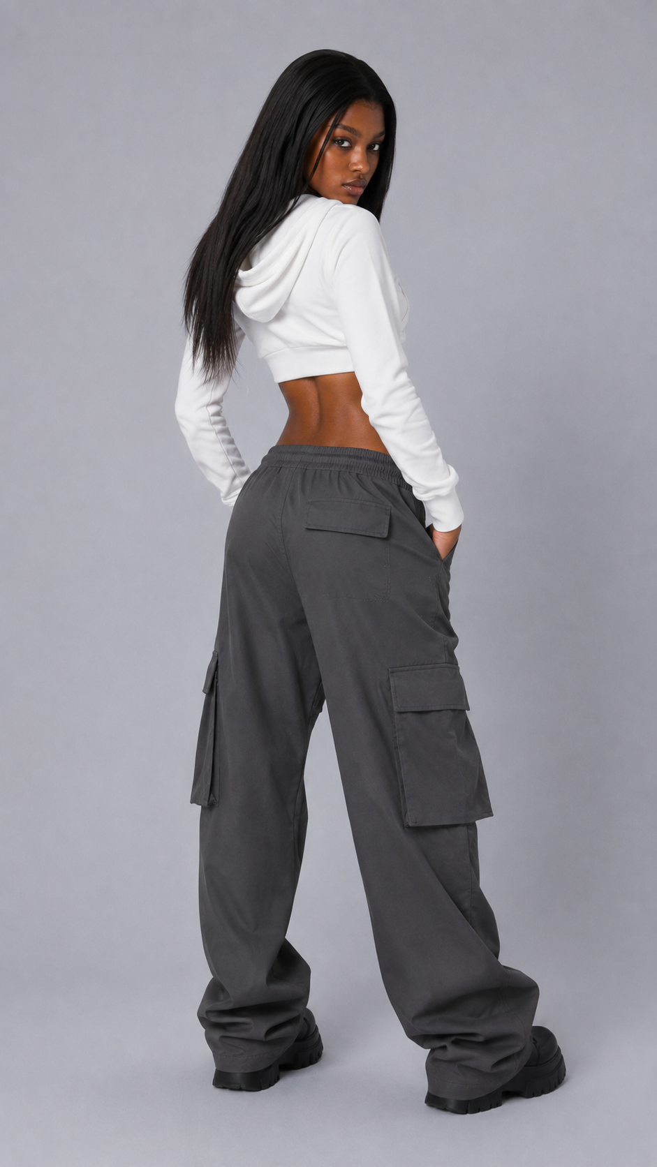 Chloe Crop Hoodie