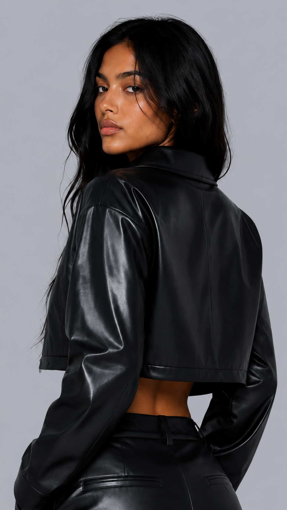 Talia Vinyl Jacket
