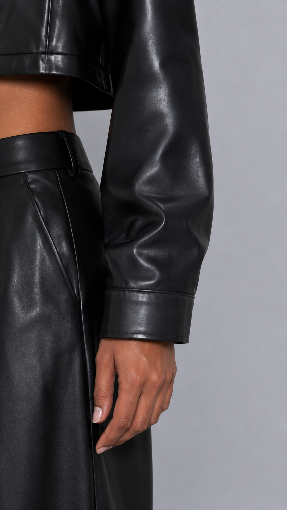 Talia Vinyl Jacket