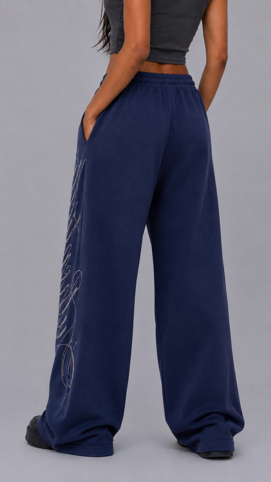 Vivian Rhinestone Joggers