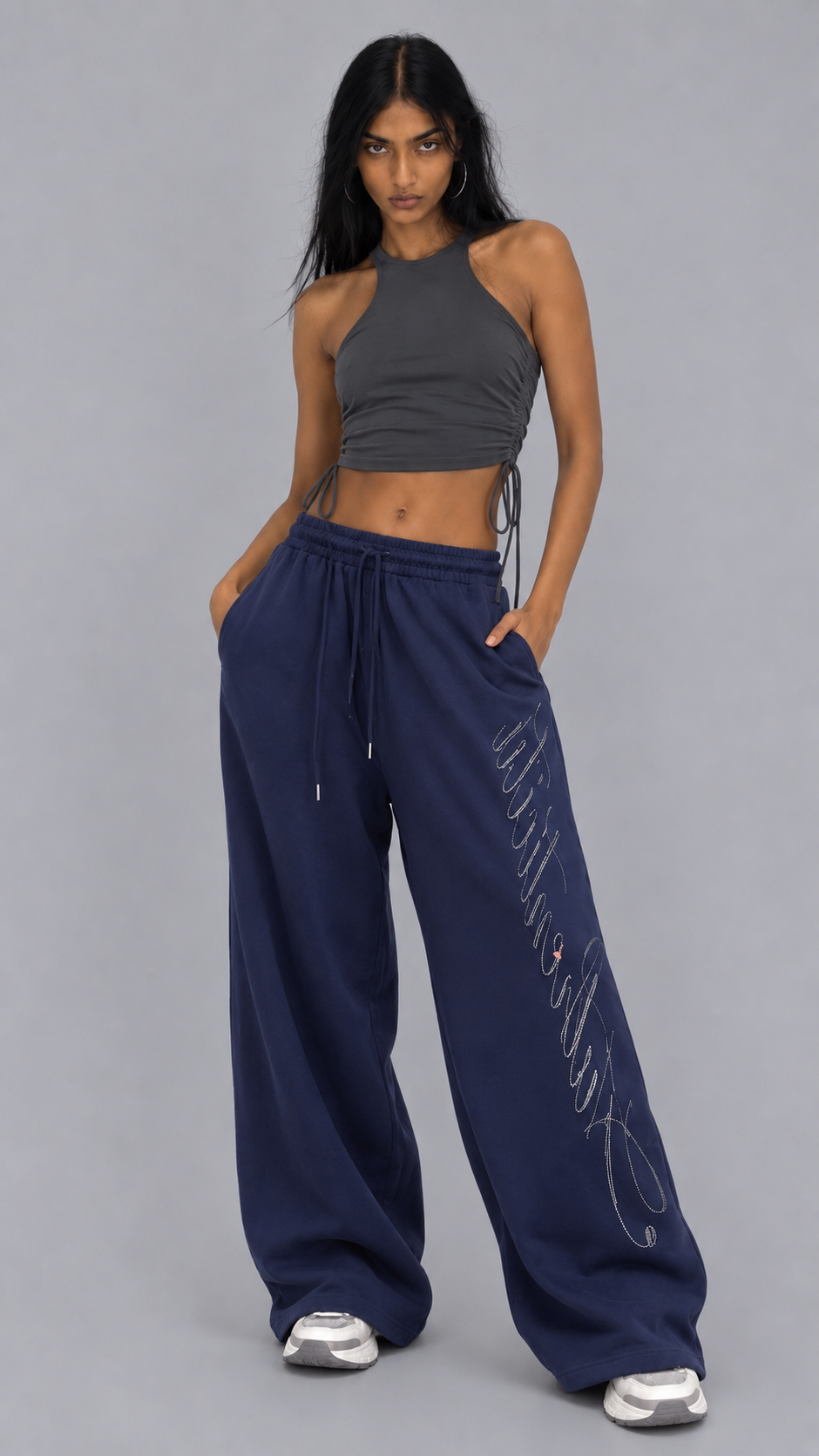 Vivian Rhinestone Joggers