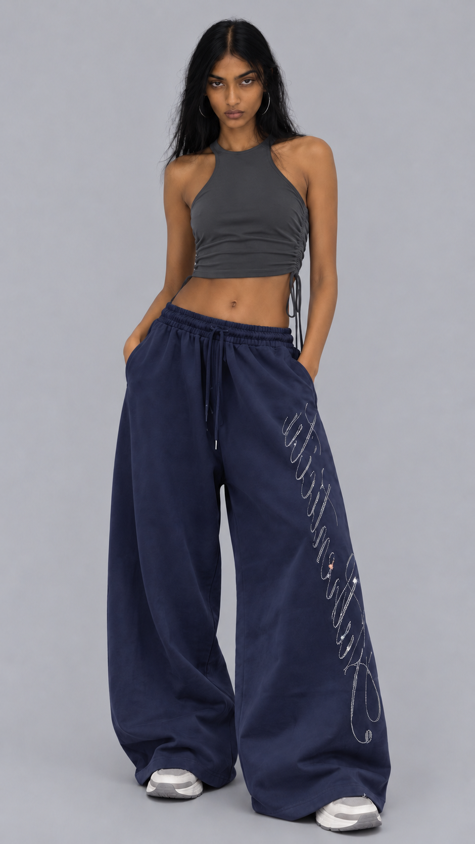 Vivian Rhinestone Joggers