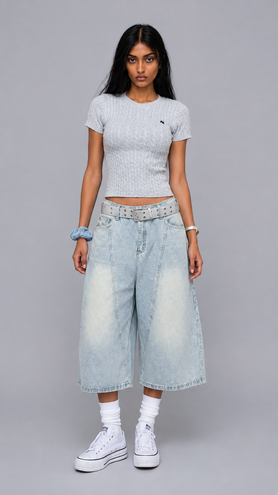 Camila Wide Jorts