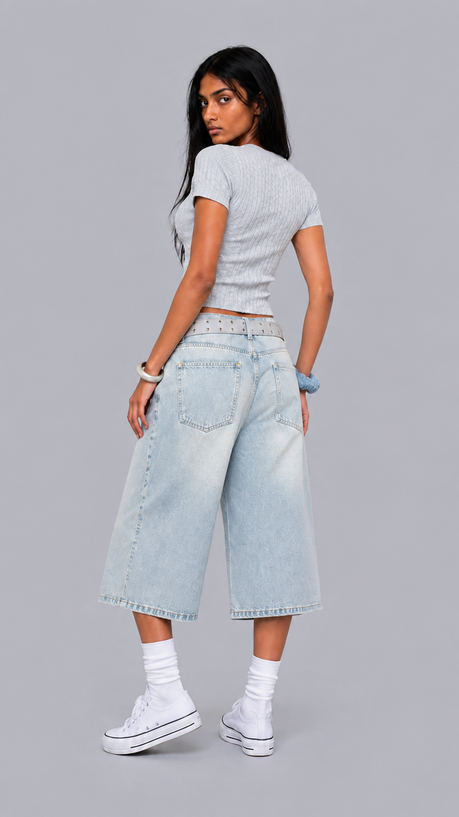 Camila Wide Jorts