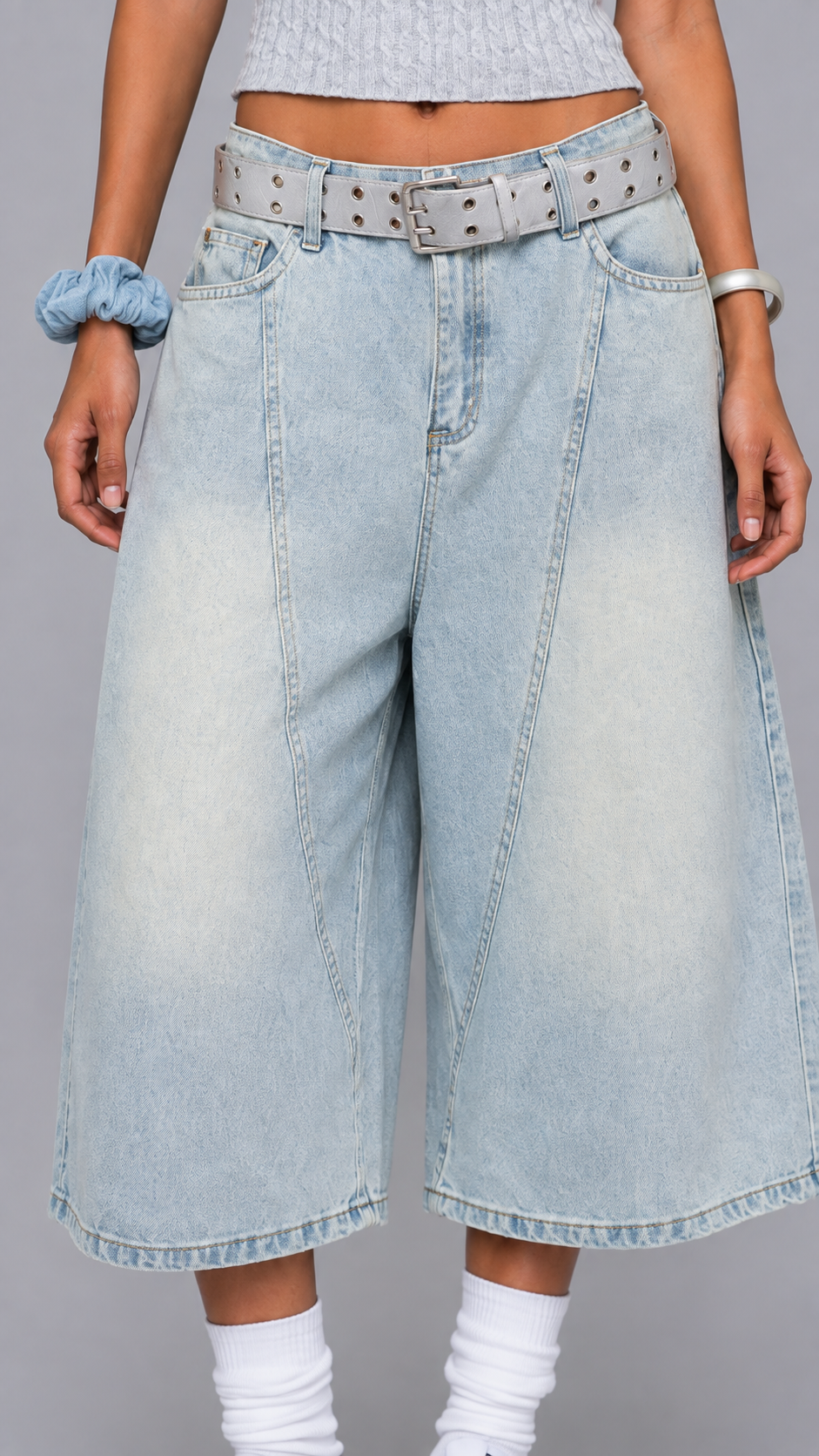 Camila Wide Jorts