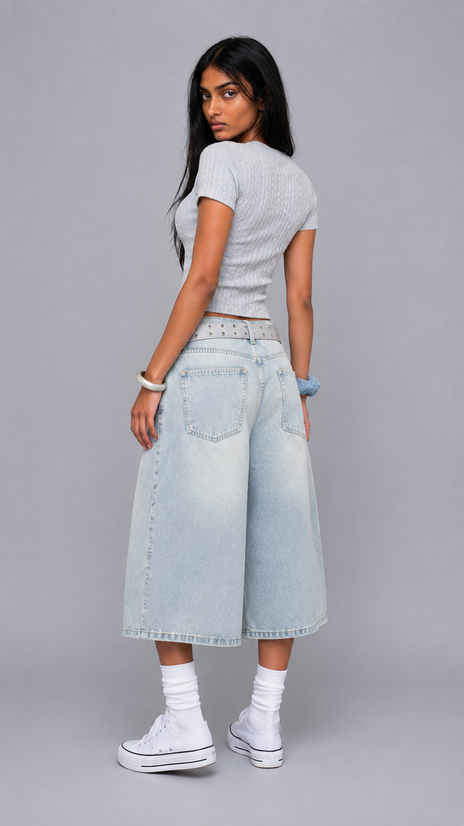 Camila Wide Jorts