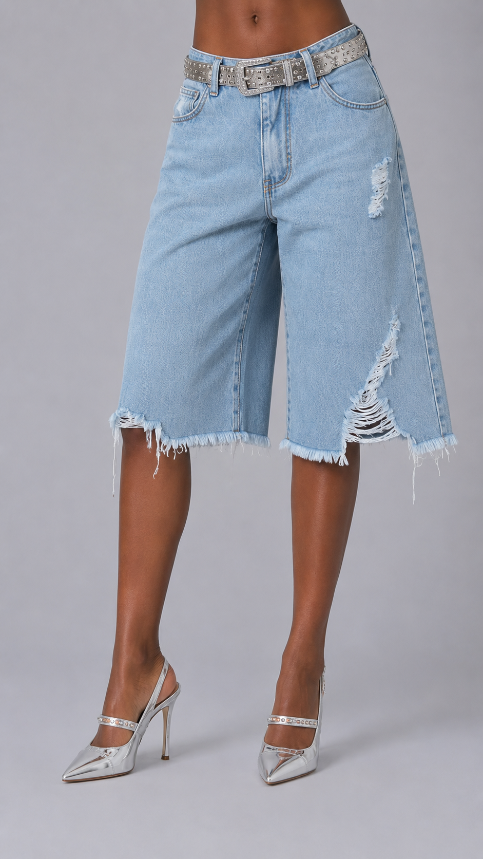 Layla Ripped Jorts