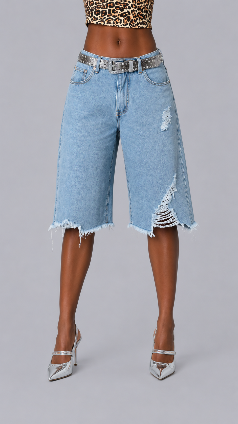 Layla Ripped Jorts