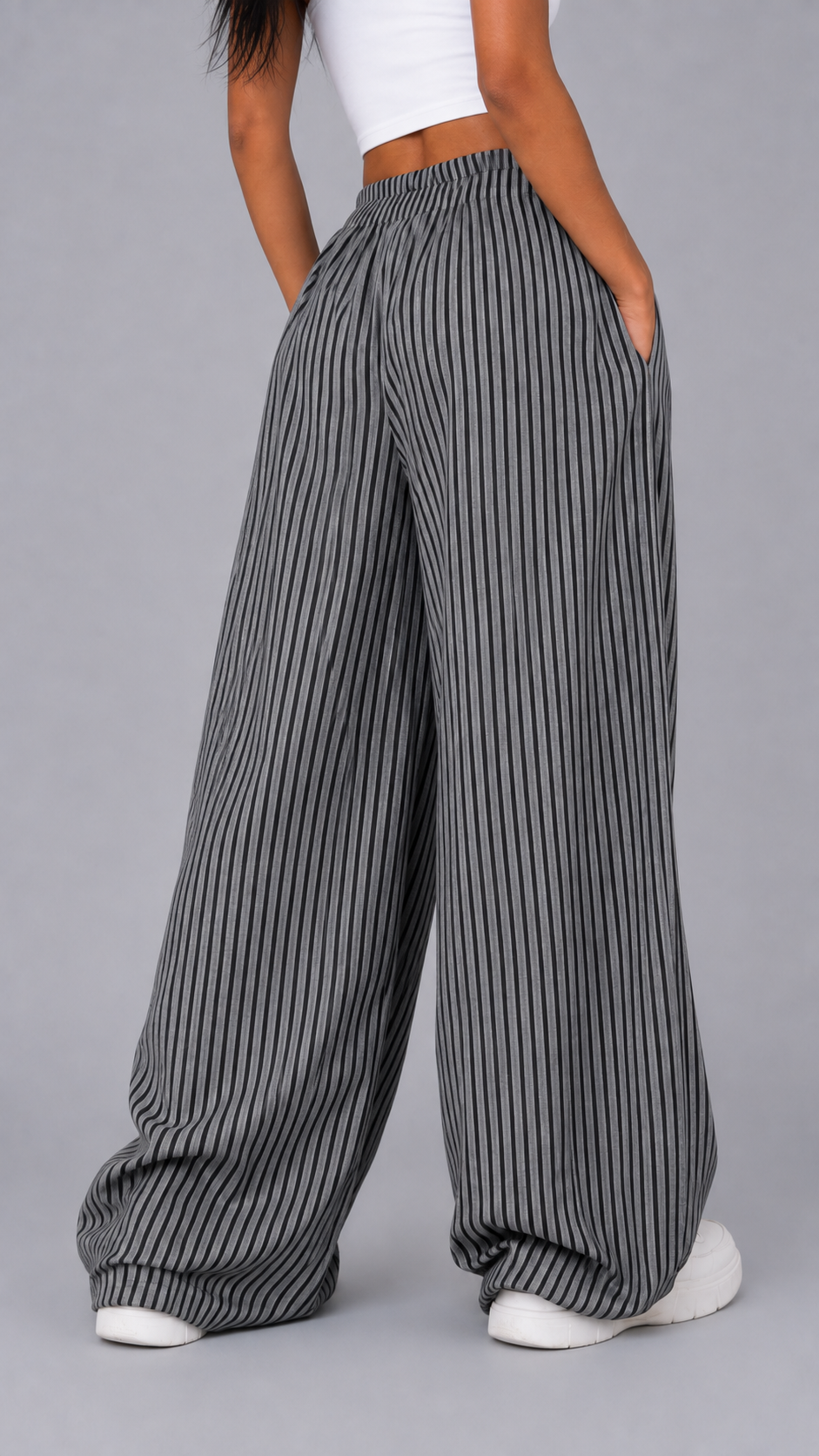 Marlene Pinstripe Pants
