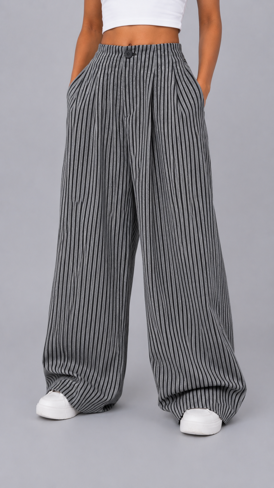Marlene Pinstripe Pants