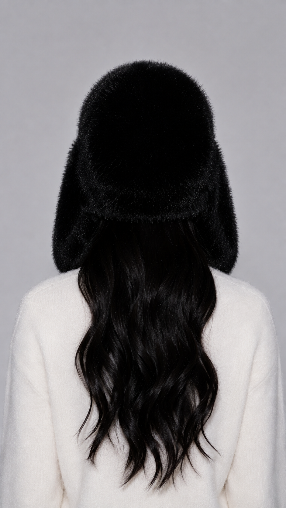 Vera Noir Trapper Hat