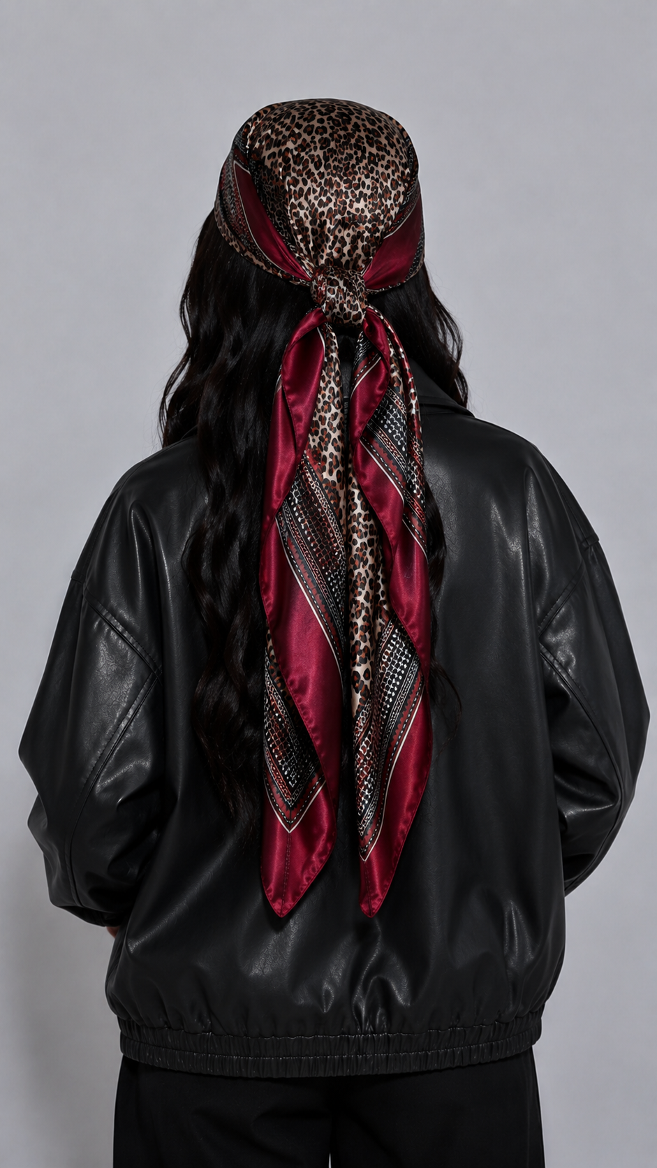 Sofia Blaze Leopard Scarf