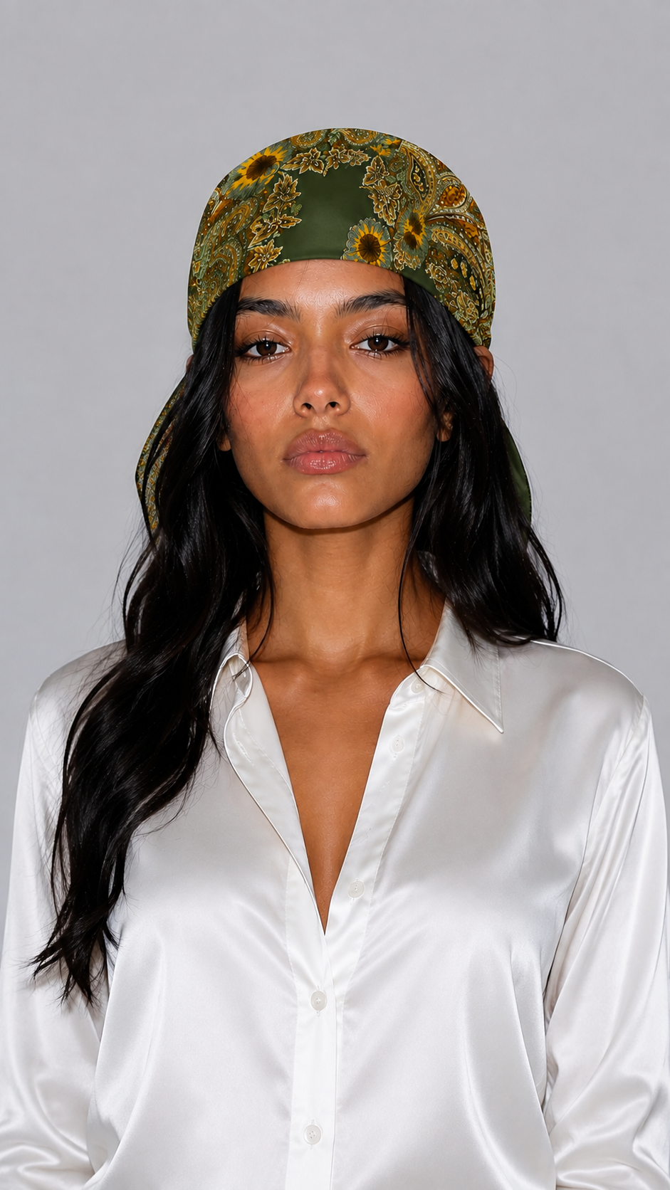 Olive Wren Paisley Scarf