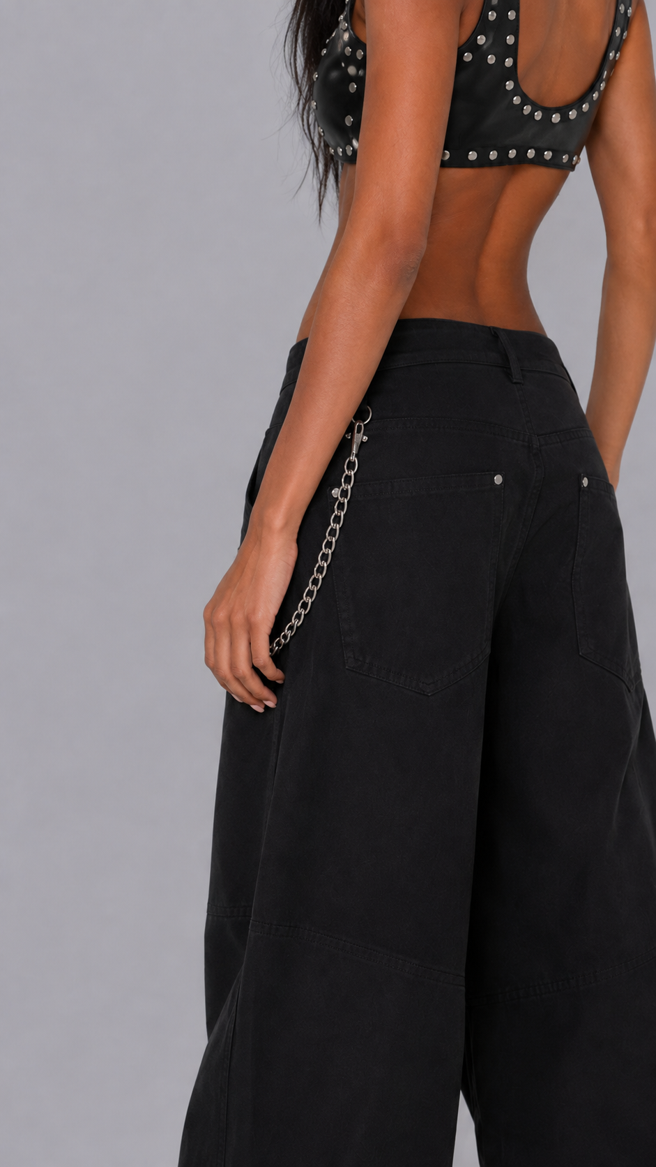 Blitz Studded Corset Top