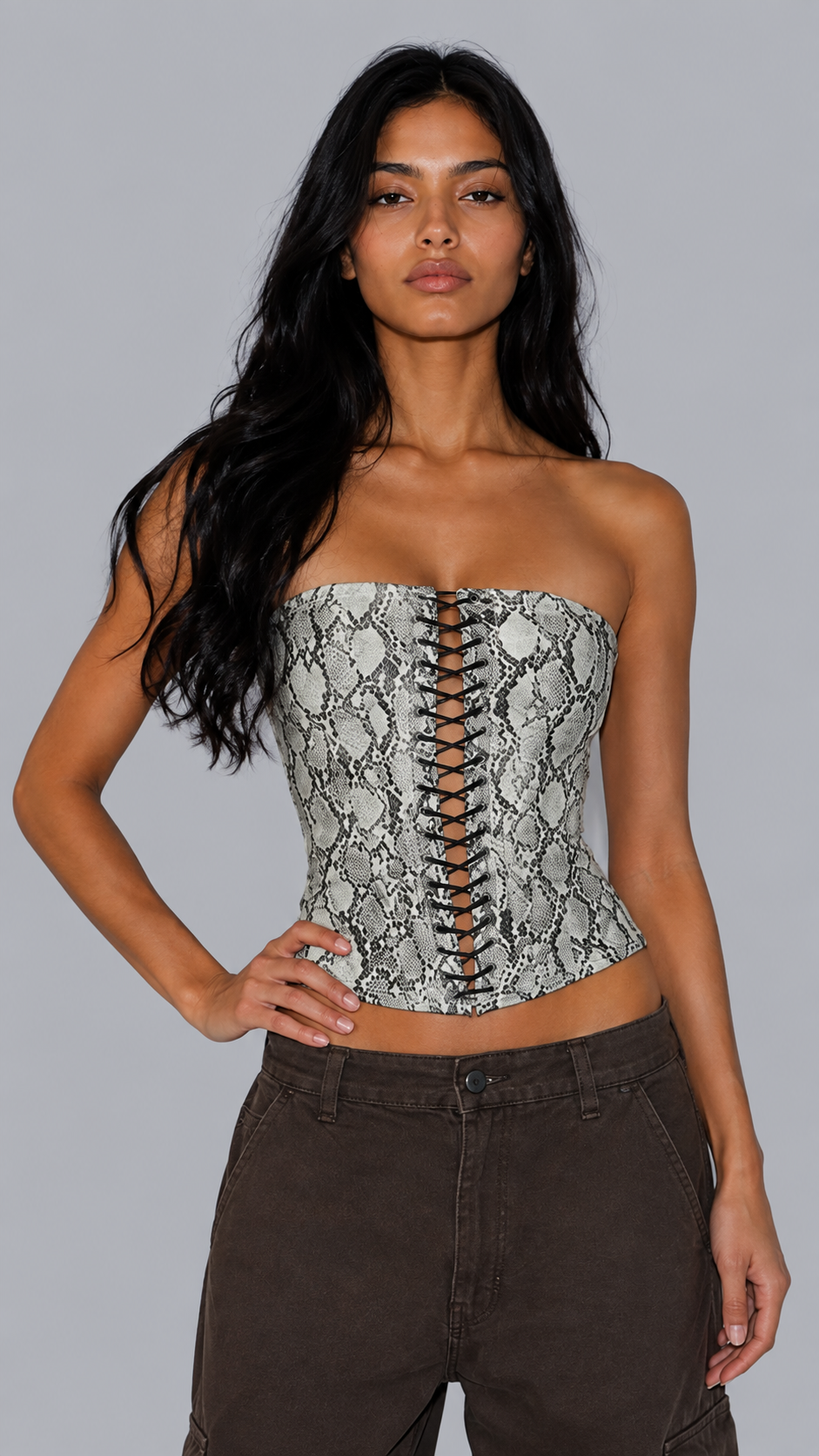 Medusa Snake Corset Top